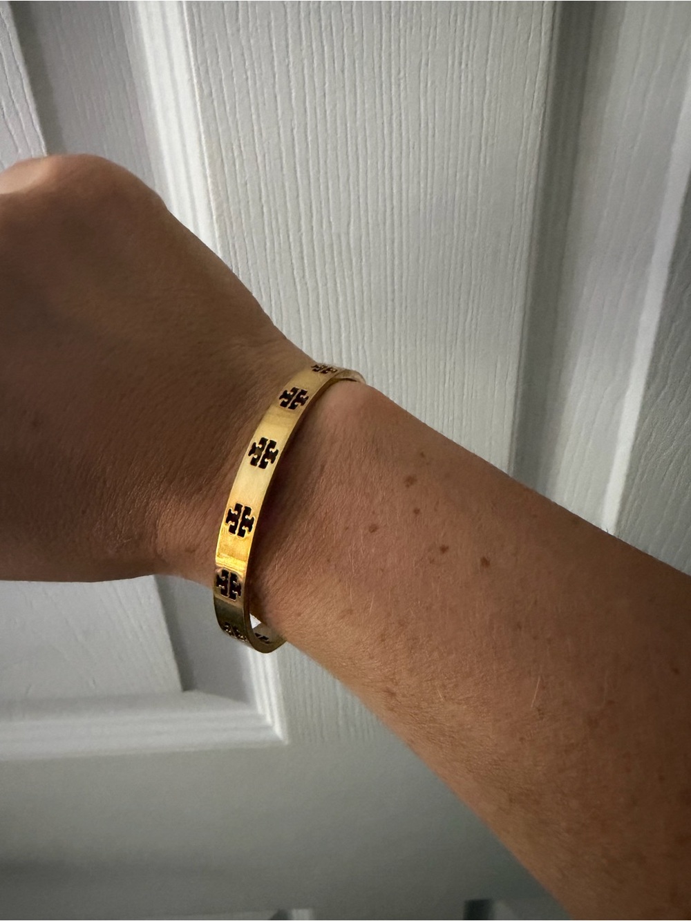 Tory Burch Gold-Tone Cuff Bracelet - Women Jewelry